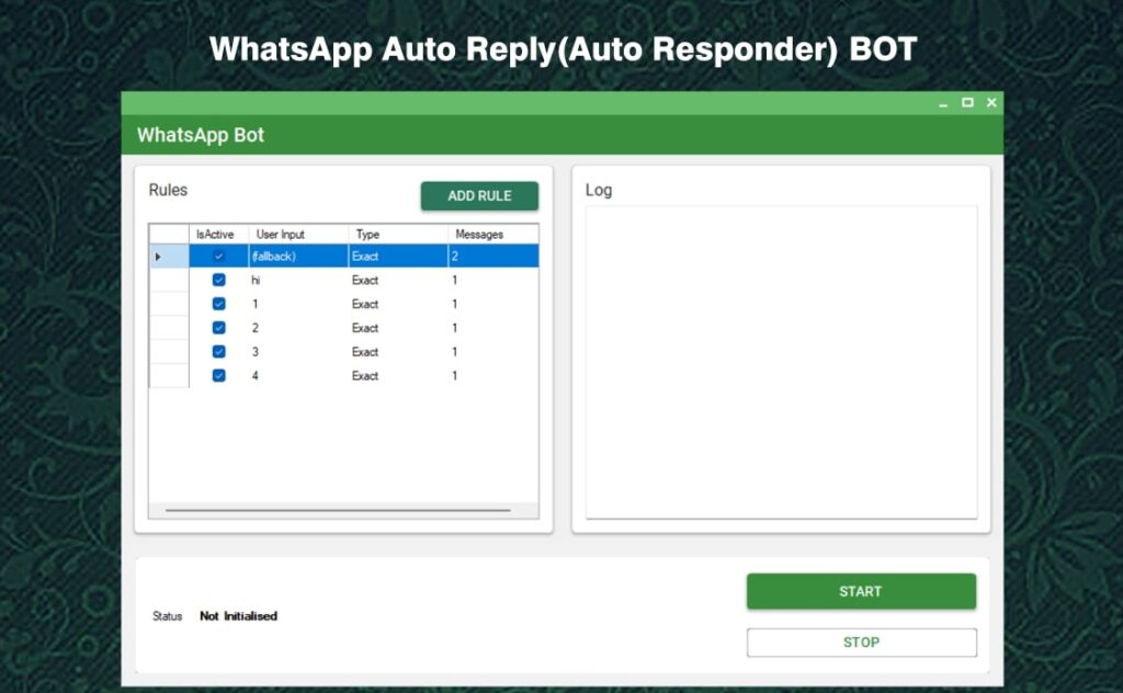 Whatsapp Auto Reply (Auto Responder) BOT